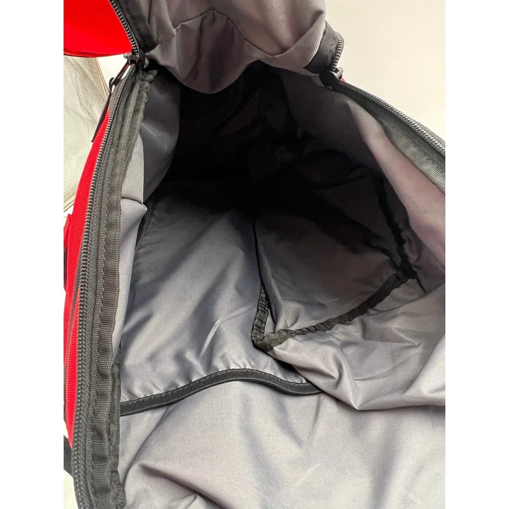 Nike Hoops Elite Pro Basketball Backpack Red Black Silver School